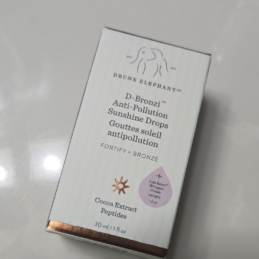 Drunk Elephant D-Bronzi Sunshine Drops with Cocoa Extract